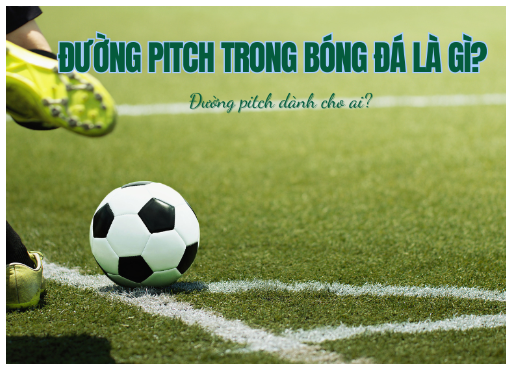 Đường pitch trong bóng đá là gì?